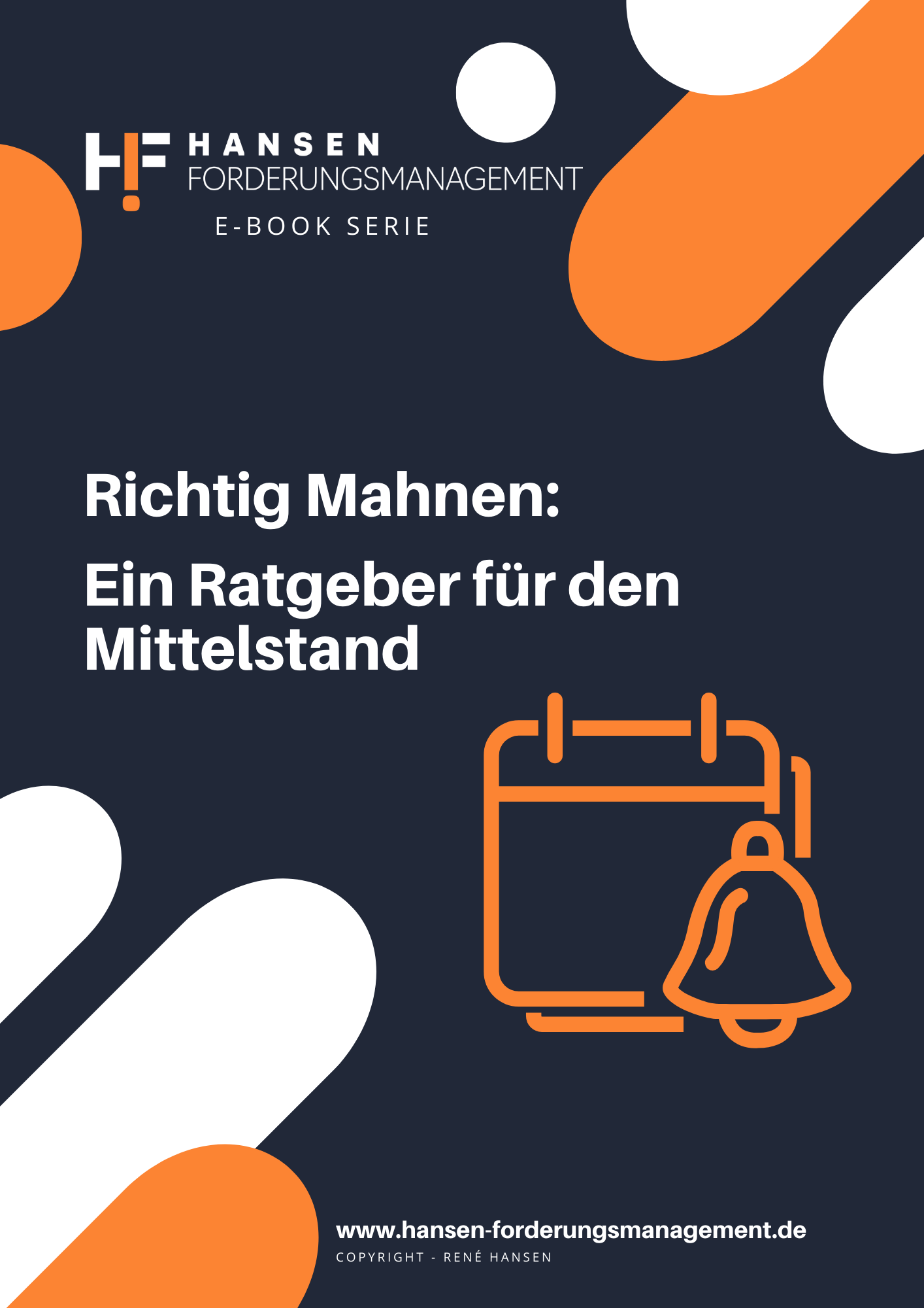 E-Book  Cover  richtig mahnen  (210 × 297 mm)