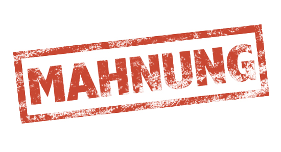 Finale Mahnung